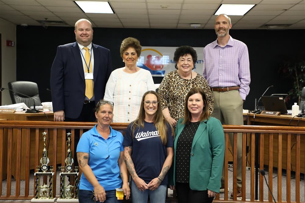  Terri Young Photo with Board