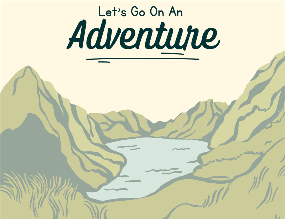  August Adventure Card
