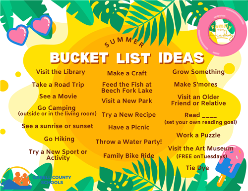 A FREE Summer Bucket List for Families