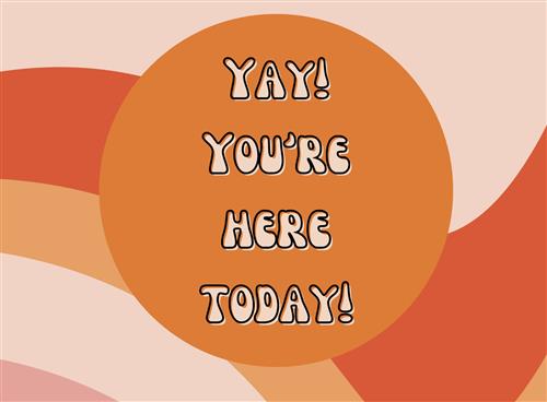 Attendance door sign